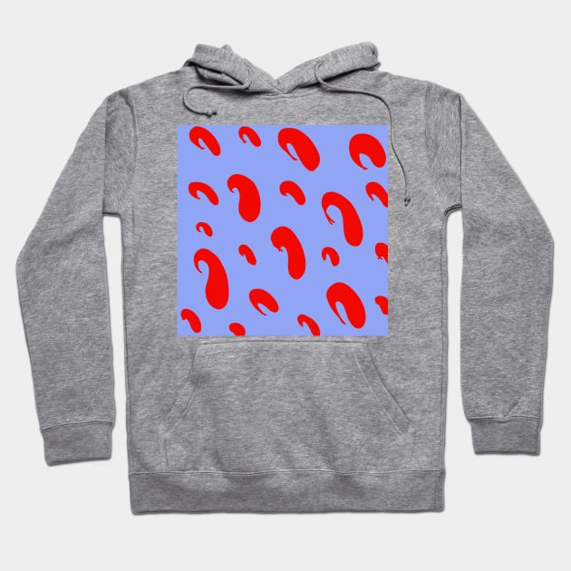 red fruit purple design background Hoodie by Artistic_st